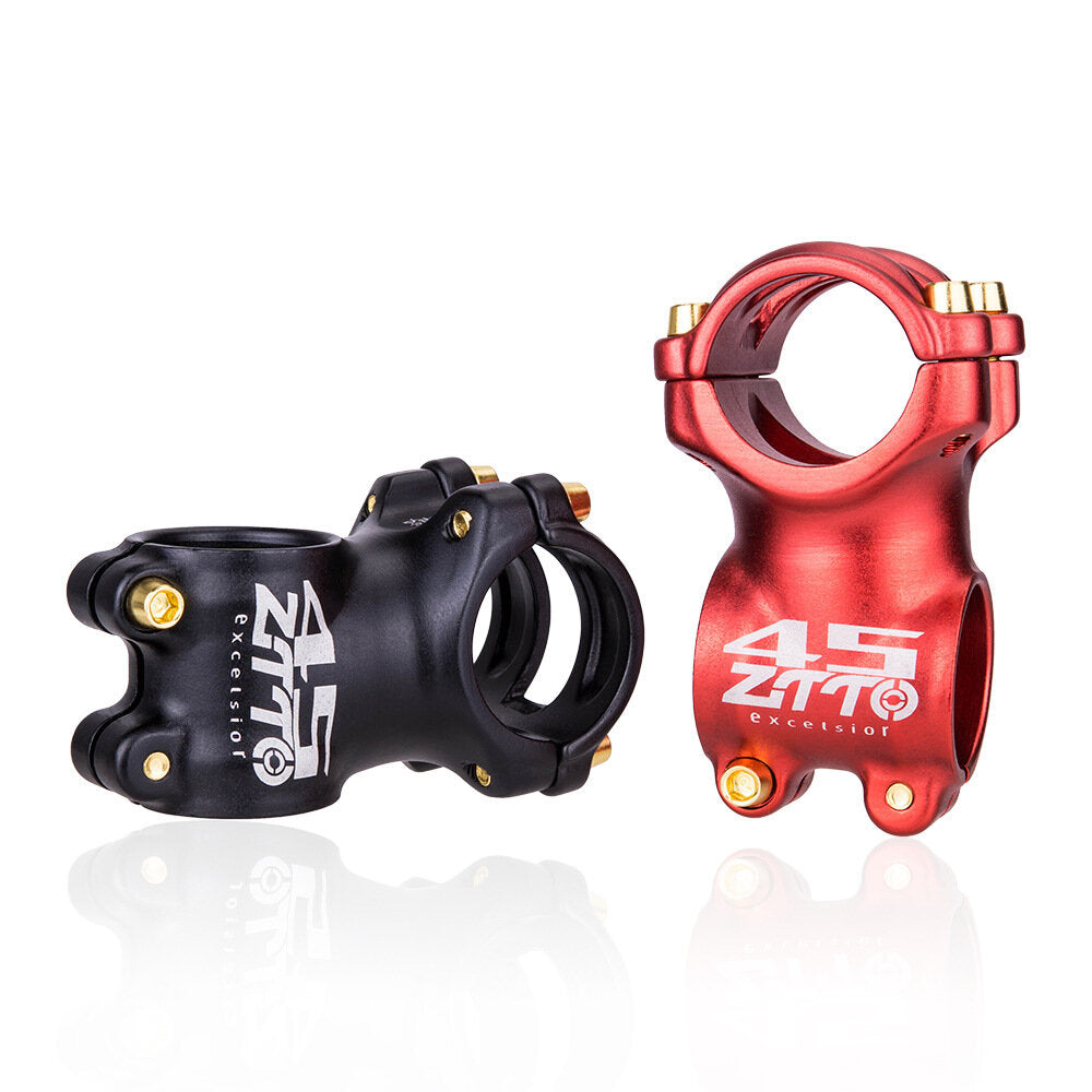45mm 7 Degree 31.8mm High Strength Aluminium Alloy Bicycle Handlebar Mountain Bike Handlebars