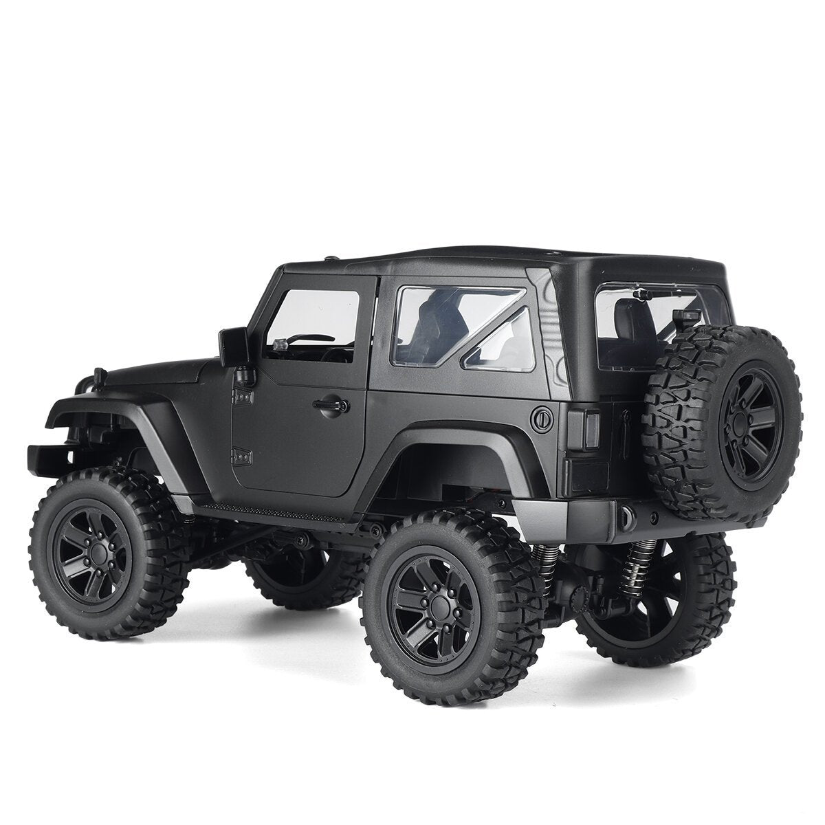 2.4Ghz 4WD RC Car For Jeep Off-Road Vehicles With LED Light Climbing Truck RTR Model Two Battery