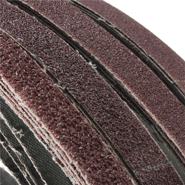 20pcs 13x457mm Zirconia Abrasive Sanding Belts 40/60/80/120 Grit