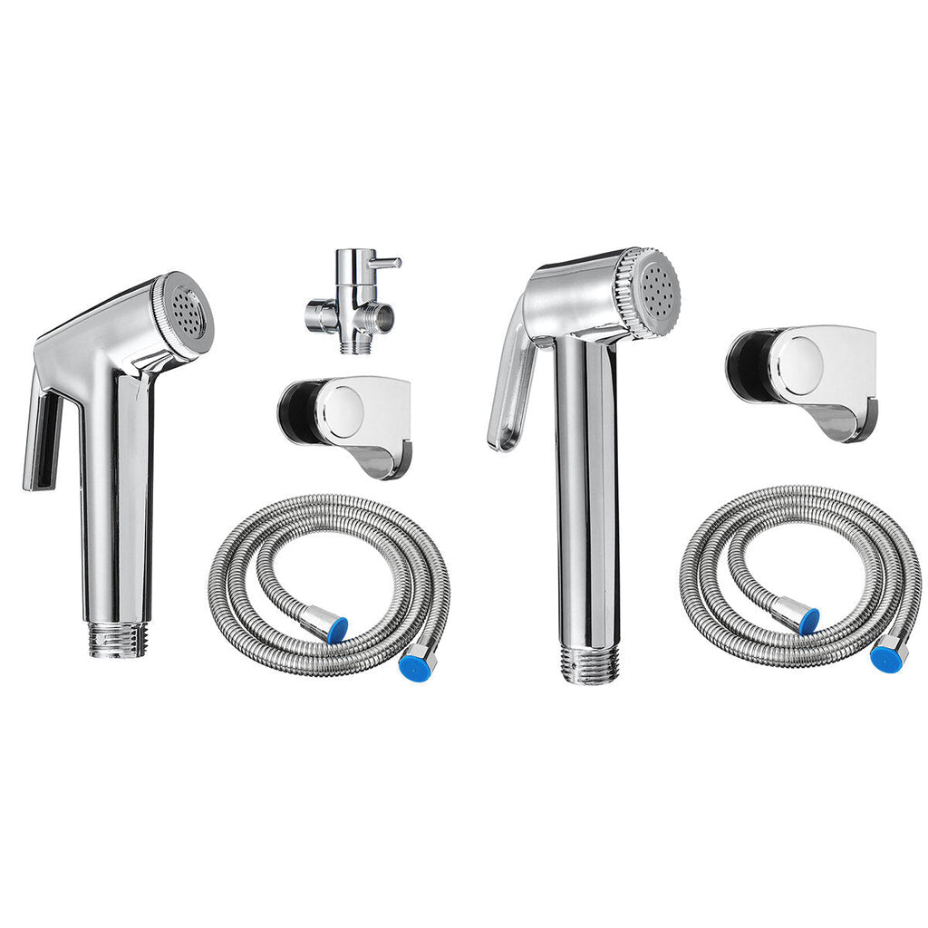 Bidet Douche Toilet Spray Shower Head Hose Diverter Sprayer Kit Hand Nozzle