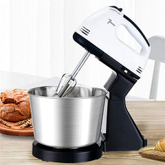 Auto Dough Mixer 7 Speed Adjustable Food Beater Kitchen Machine Mixer Home 2L