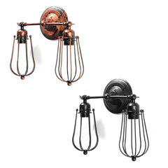 Industrial Wall Light Mounted Sconce Iron Retro Lamp Fixture Room Decor