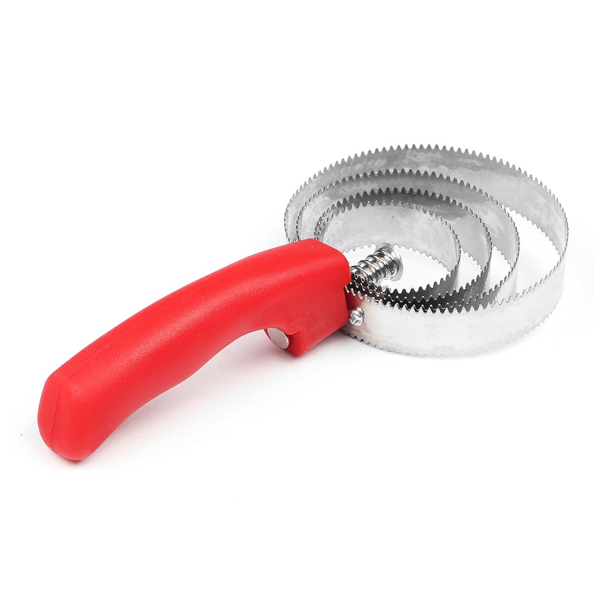 Stainless Steel Equine Sweat Scraper Deshedding Cleaning Loop Comfortable Grip Riding Equipment for Horse Shedding Grooming Tool