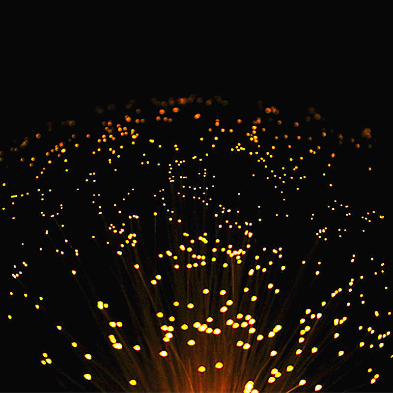 Colorful Changing Flashing LED Fiber Optic Night Light Lamp Stand Party Decor