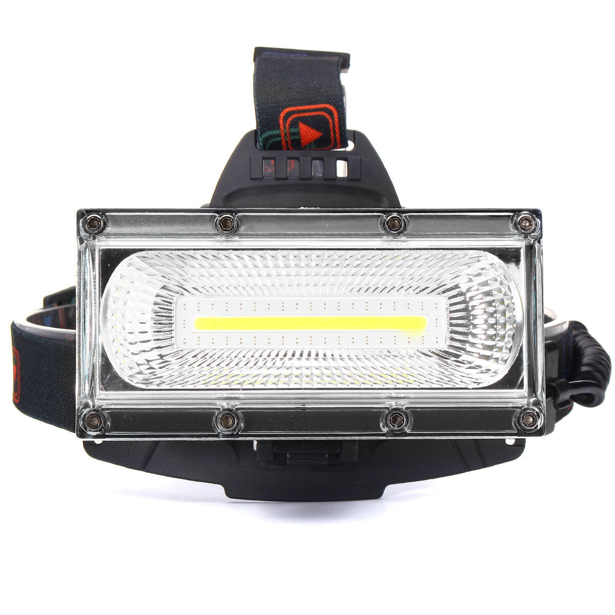 1300LM 30W COB LED Rechargeable 18650 USB Headlamp Cycling Lamp