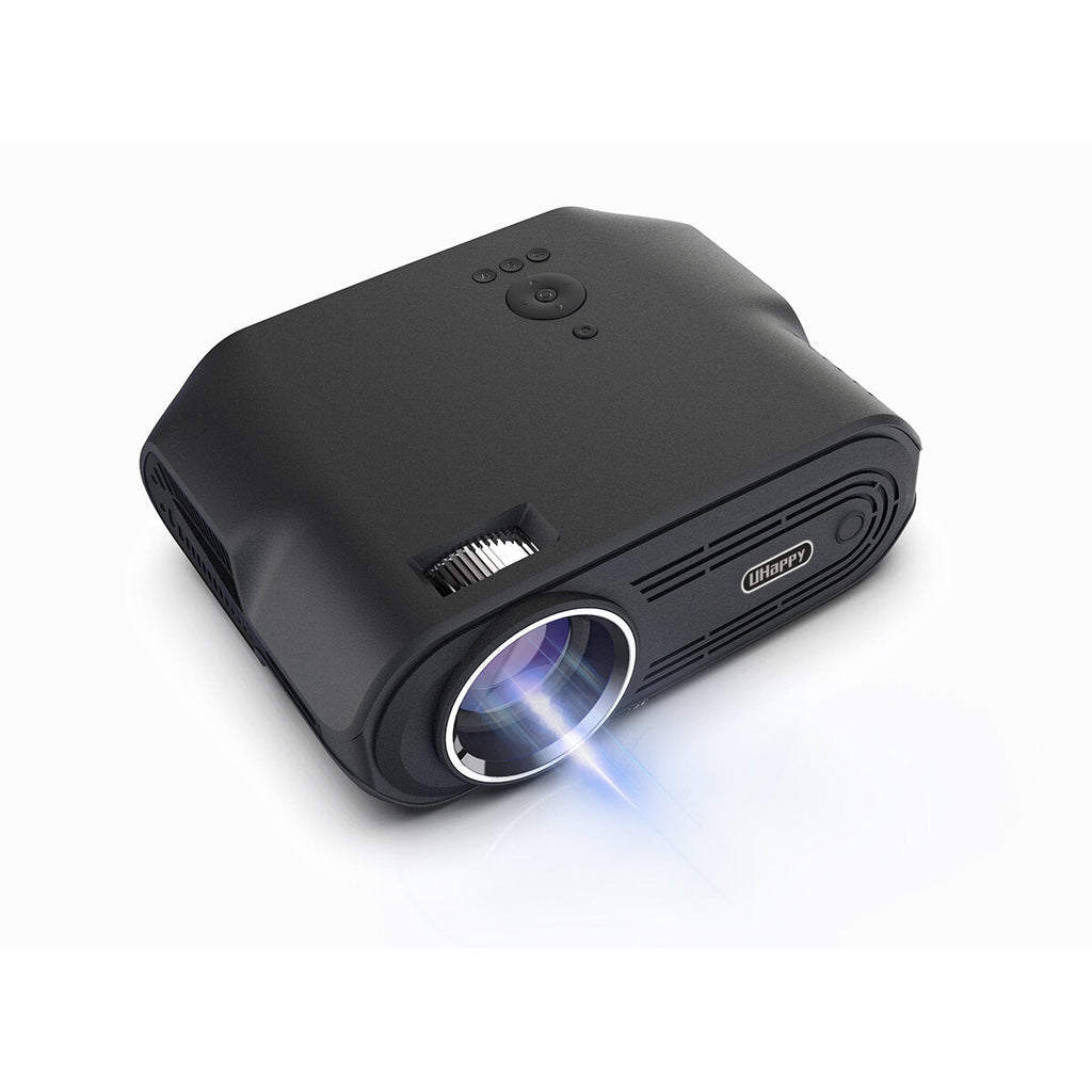 1280x720P LED Projector 140 ANSI Lumens 3000:1 Contrast Ratio Vertiacl Manual 15 Keystone Correction Home Theater Ourdoor Movie