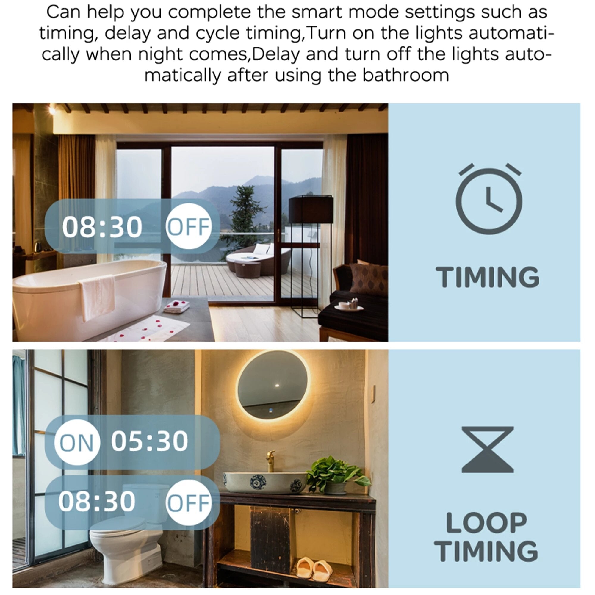 DIN Rail Energy Meter Kwh Metering Monitoring WIFI Circuit Breaker Smart Switch Remote Control for Smart Home 63A with Leakage Protection