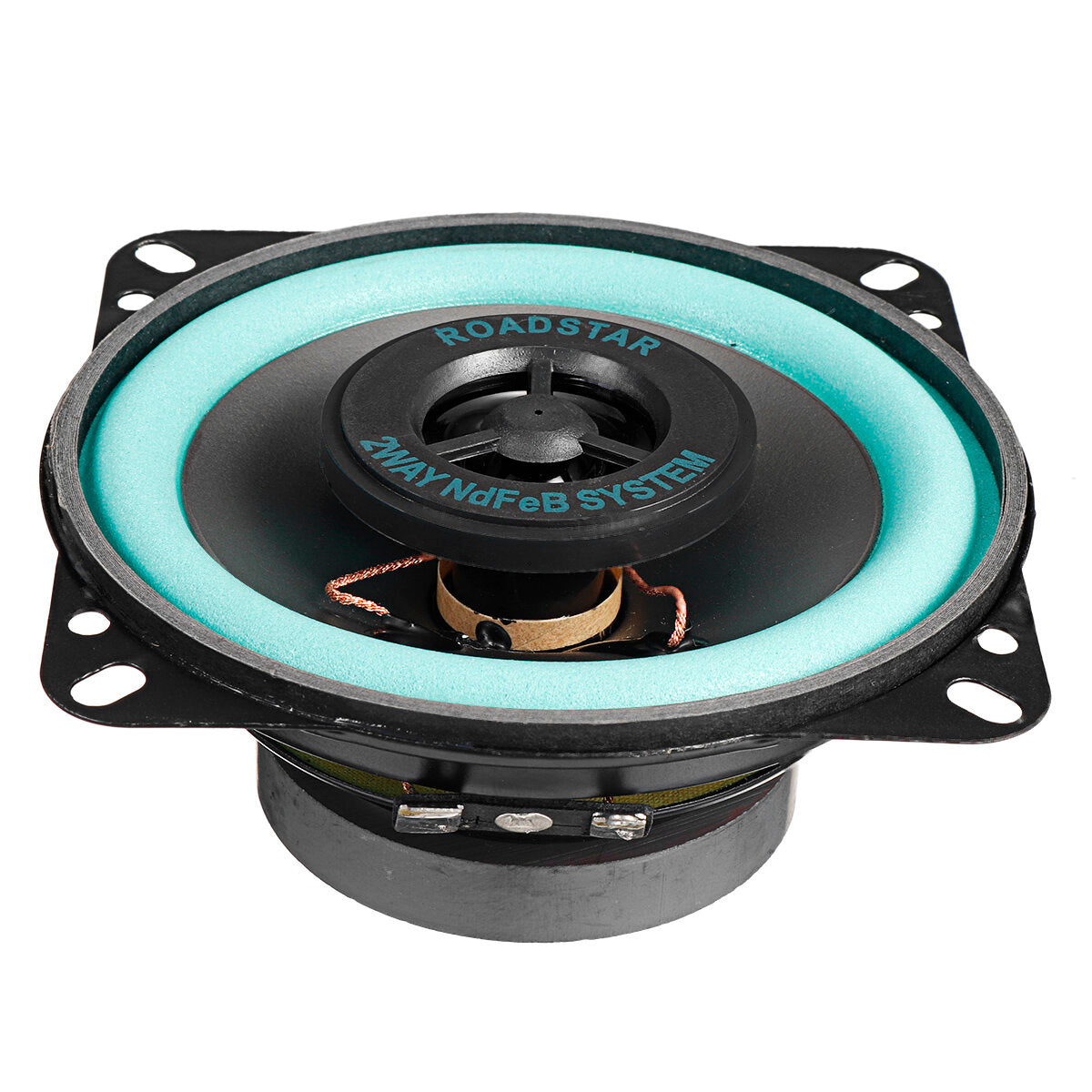 4-inch Car Way Hi-Fi Concentration Loudspeaker Auto Audio Loudspeaker 100W 4-ohm Vehicle Auto Stereo Audio Music Loudspeaker