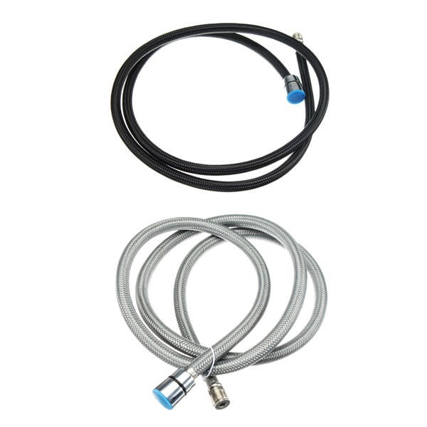 1.5m Nylon Black/Grey Water Pipe Water Hose For Kitchen Pull Out Mixer Faucet Spare Part