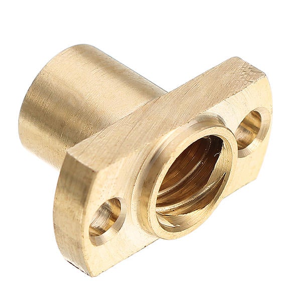 Brass T8x8mm Flange Lead Screw Nut for CNC Parts