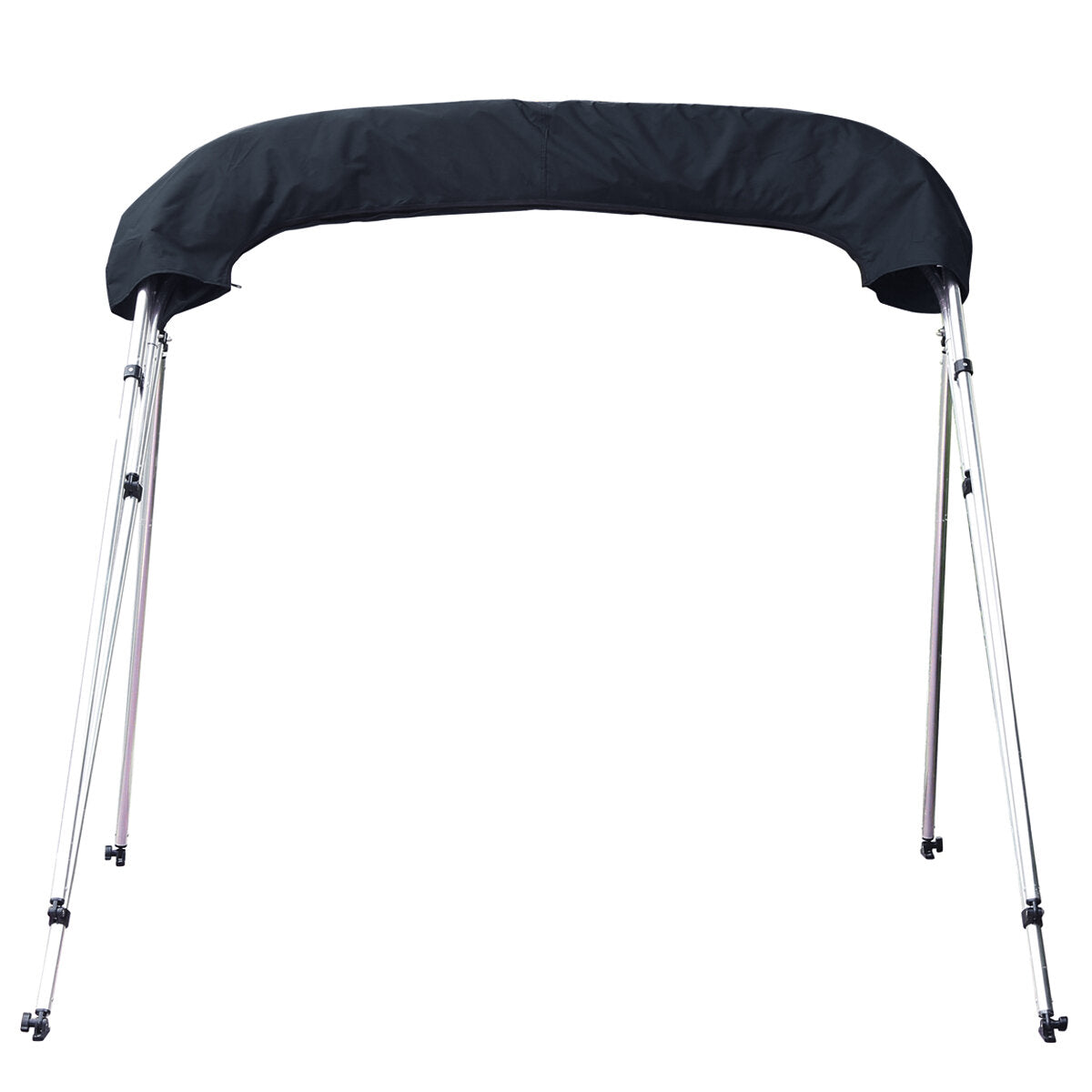 3 Bow Bimini Top Replacement Canvas Cover Boot Cover W/Rear Poles UV Resistant