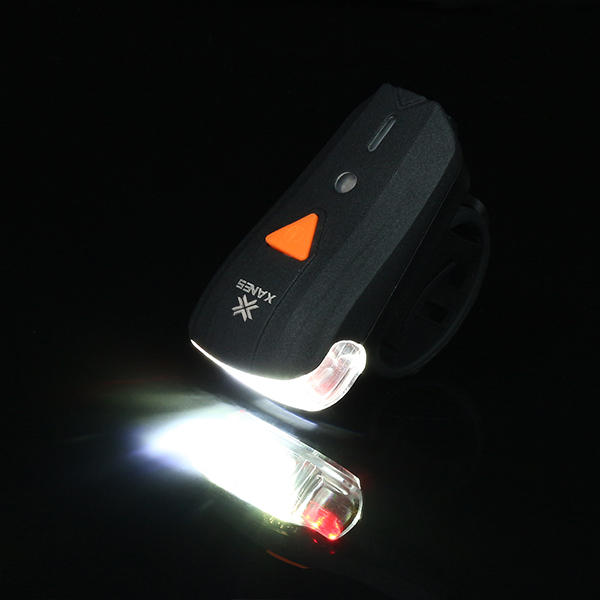 600LM German Standard Bike Front Light 500LM USB Rechargeable LED Bike Taillight Set