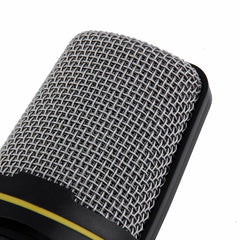 3.5mm Wired Studio Capacitive Professional Condenser Microphone for Computer Laptop