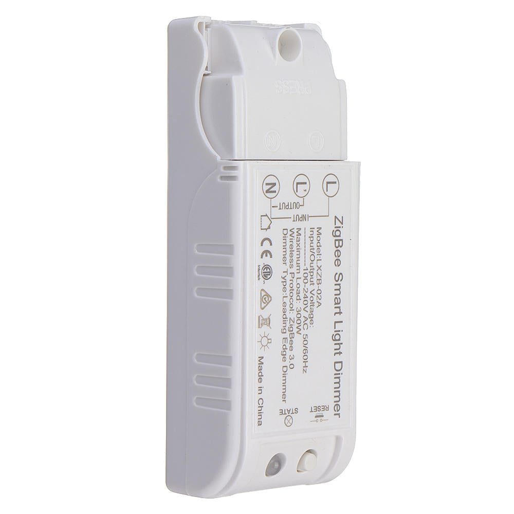 Smart Home Automation Dimmer Switch Remote Control Work with Echo Plus Alexa SmartThings Fit for Most Zig bee 3.0 Hub AC100-240V 50/60Hz