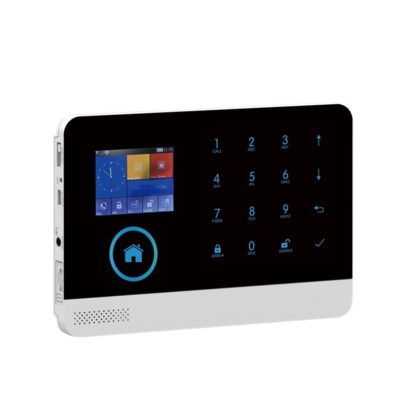Smart Home WiFi 4G Security Burglar Alarm System GSM GPRS Alarm System APP Remote Control with RFID Card