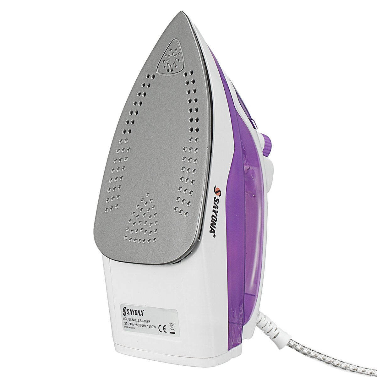 220V 1200W Handheld Steam Iron Electric Ironing Portable Travel Home Cloth Garment Steamer