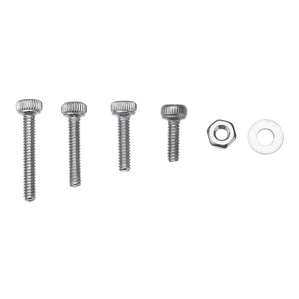 240Pcs M2 Hex Socket Cap Head Screw 304 Stainless Steel Washer Nut Assortment