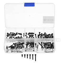 M2 Carbon Steel Allen Bolt 4-16mm Hex Socket Cap Screw Metric Assortment Kit 180pcs