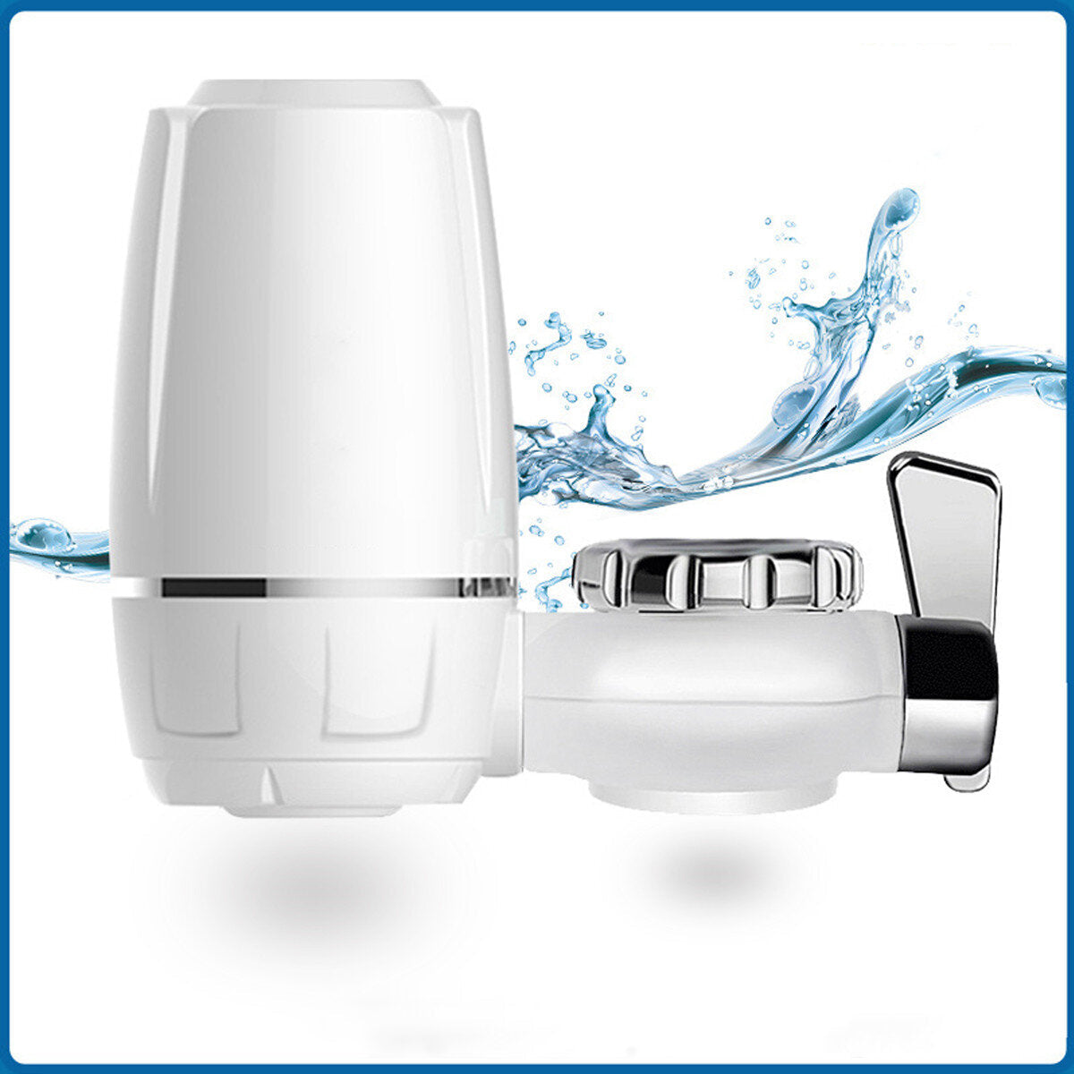 Reusable Kitchen Sink Faucet Water Filter Mount Filtration Tap Purifier Cleaner