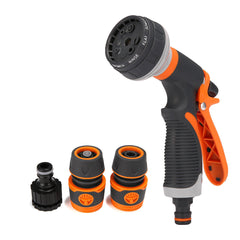 Hose Spray Nozzle Garden Hose Nozzle Heavy Duty high Pressure With 8 Adjustable Watering Spray Patterns