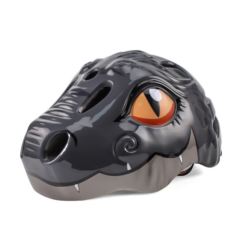 Cartoon Dinosaur Kids Bicycle Helmets Children Cycling Skating Scooting Helmet Kid Headpiece For Outdoor Sports Riding Skating