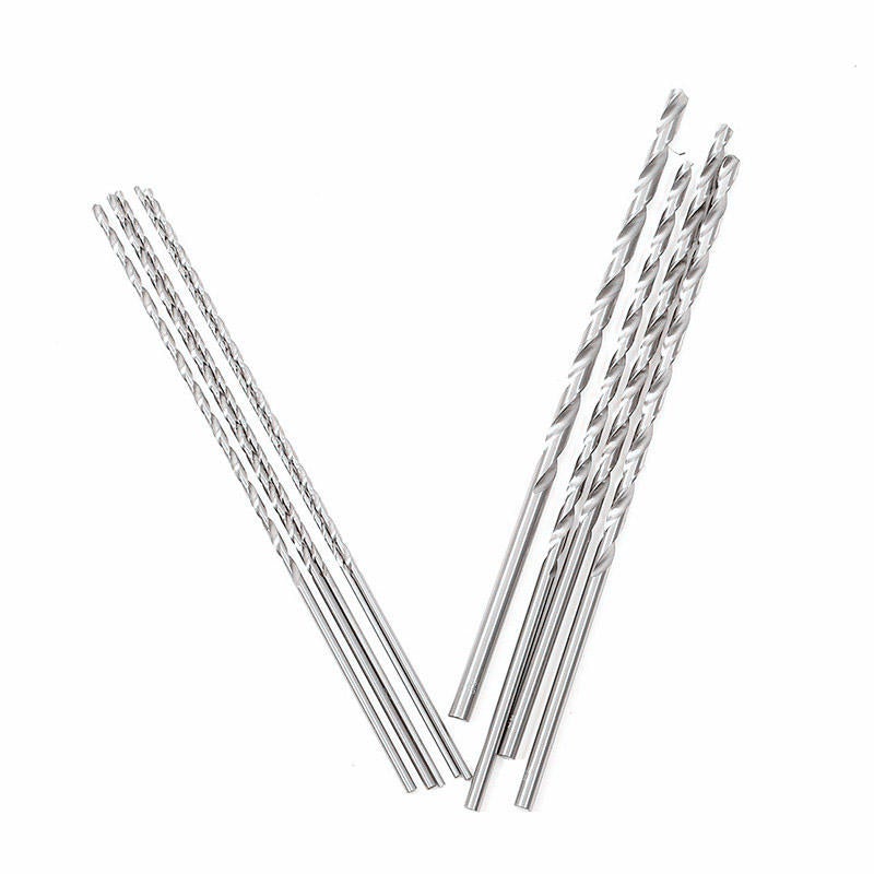 Mini Micro Twist Drill 2-10mm HSS Hand Spiral Pin Vise Straight Shank Drill Bit
