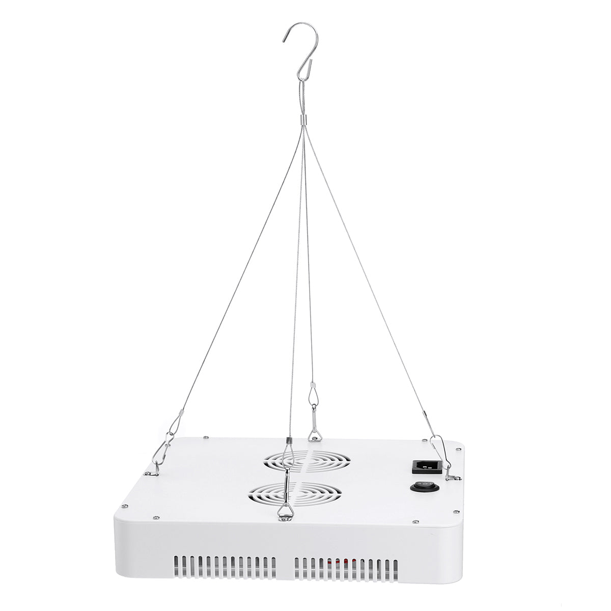 AC85-265V 300W 2 Kinds Spectrum LED Grow Light Cooler Fan Growing Lamp for Indoor Hydroponic Plant