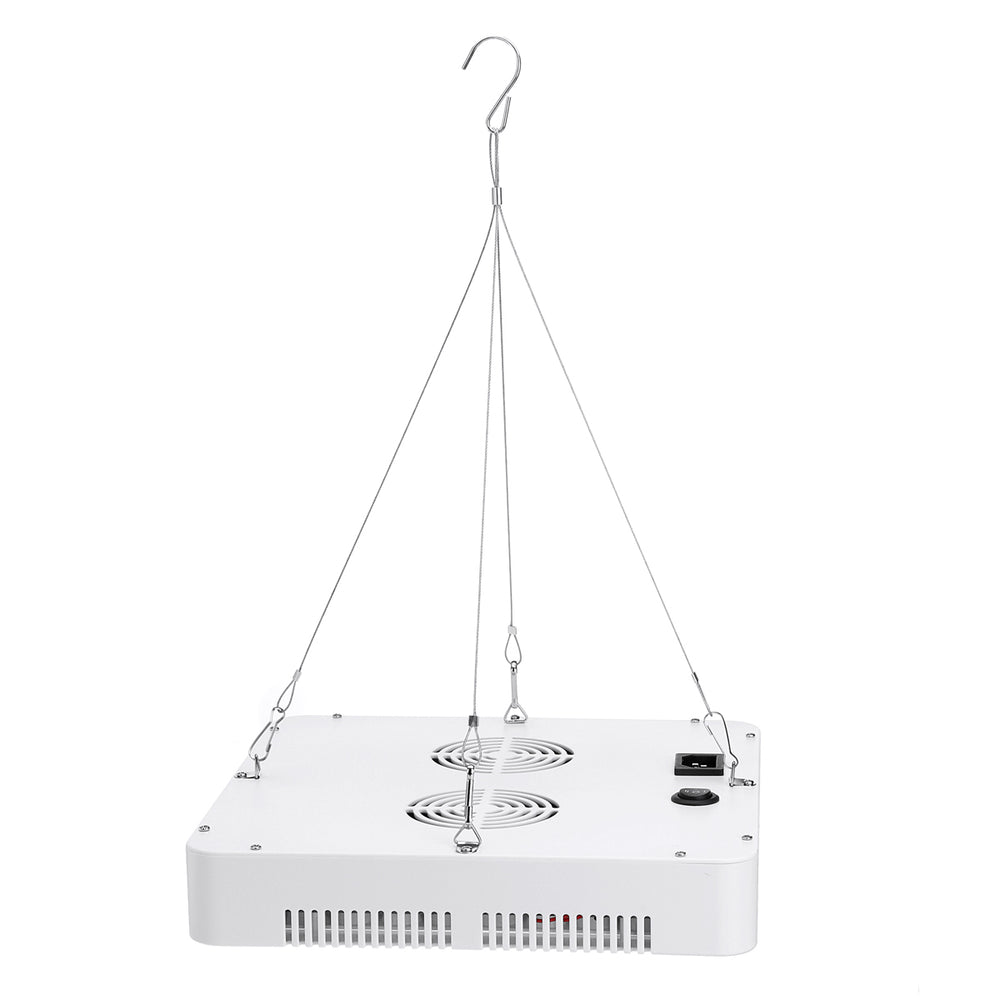AC85-265V 300W 2 Kinds Spectrum LED Grow Light Cooler Fan Growing Lamp for Indoor Hydroponic Plant
