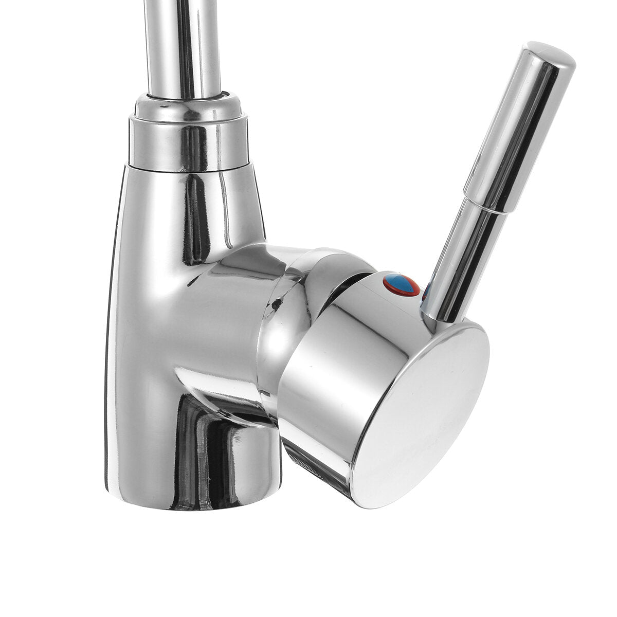 Kitchen 360 Swivel Spout Single Handle Sink Faucet Pull Down Spray Mixer Tap