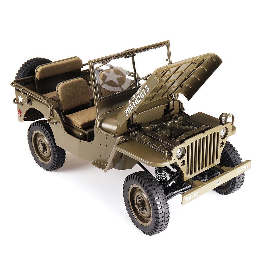 2.4G 2CH 1941 MB SCALER RC Car Waterproof Vehicle Models Fully Proportional Control