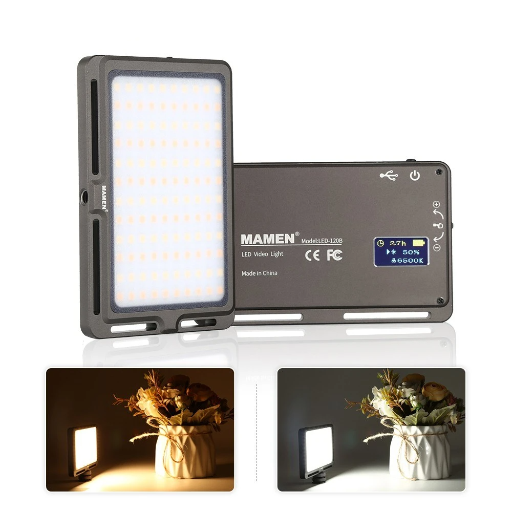 Ultra Thin LED Video Light Lamp