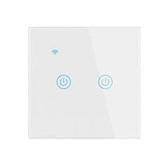 WiFi EU Standard Smart Switch Touch Key No Neutral Needed Switch Control 1/2/3/4 Gang