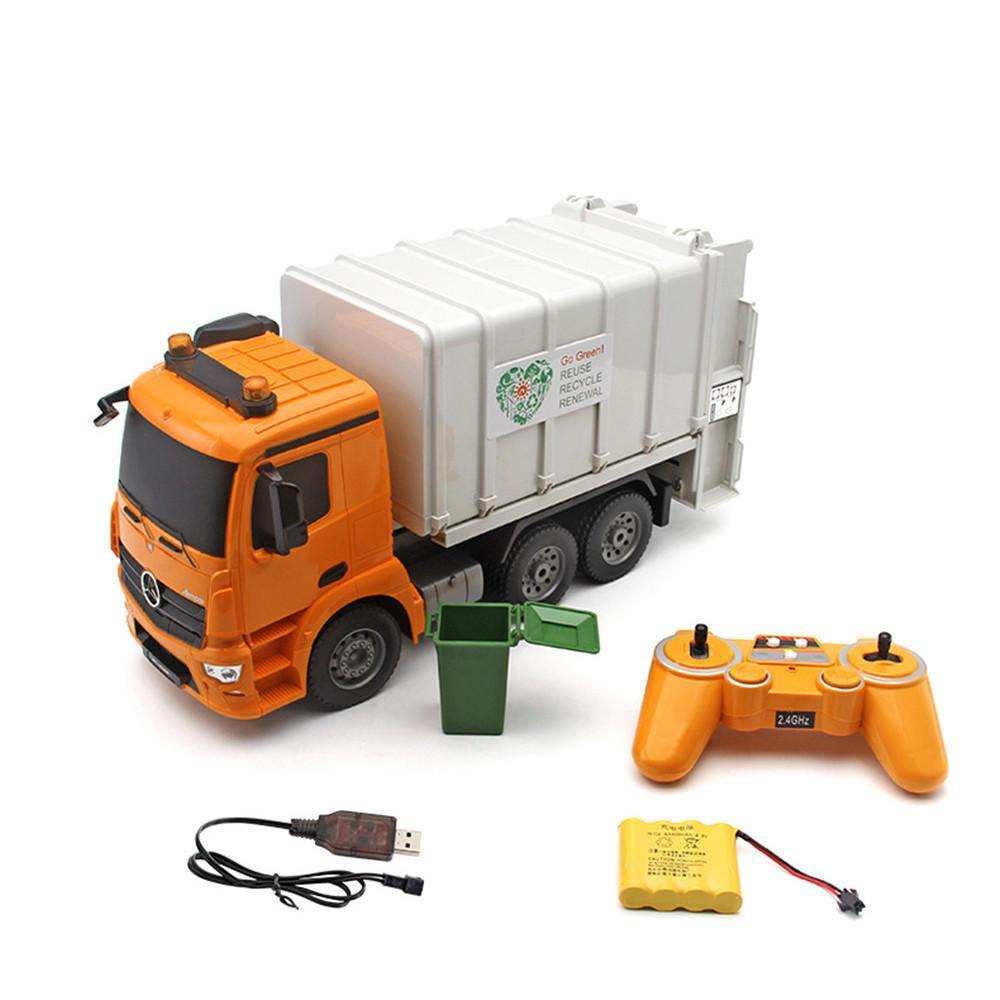 2.4G 8CH RC Car EP Cleaning Garbage Truck with LED Light RTR Model