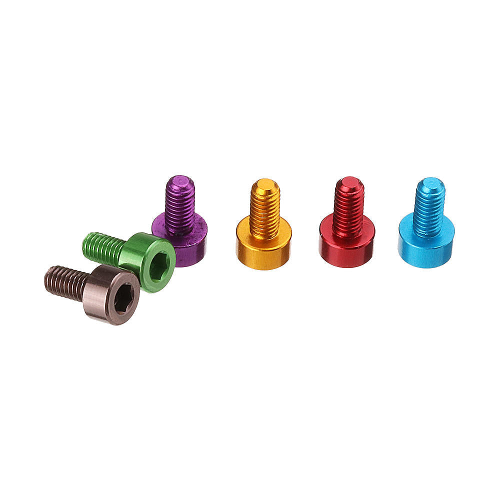 10Pcs M36mm Hex Socket Screw M3 Cap Head Bolt 7075 Aluminum Alloy Multicolor