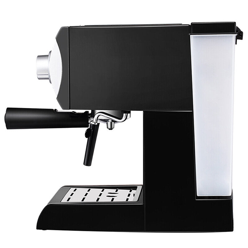 850W Full Semi-automatic Coffee Machine Steam Milk Foam Instant Home Commercial