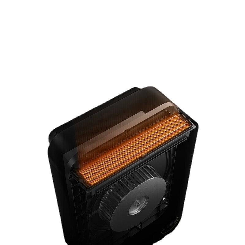 Wall-mounted Air Purifier Fresh Blower PTC Electric Auxiliary Heating 160m/h 5-fold Filtration Removal of Formaldehyde PM2.5 Carbon Dioxide