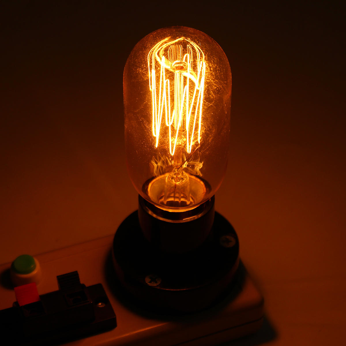 6PCS Dimmable AC220V E27 40W Warm White Retro Vintage Edison Incandescent Light Bulb