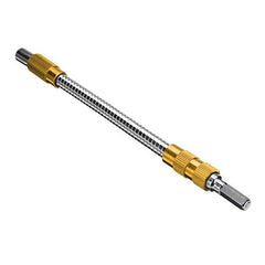 200mm Metal Flexible Extension Drill Shaft 1/4 Inch Hex Screwdriver Bit Holder
