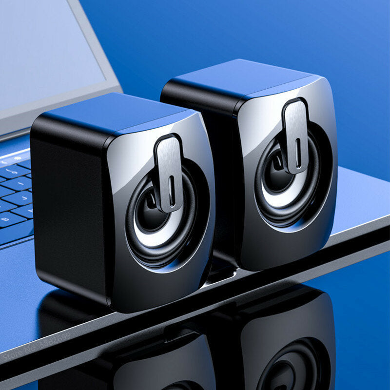 Mini Computer Speaker USB Wired Speakers 3D Stereo Surround Loudspeaker For PC Laptop Notebook Loudspeakers