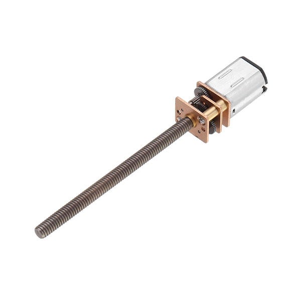 DC 6V 105rpm Gear Motor Thread Shaft Electric DC Motor