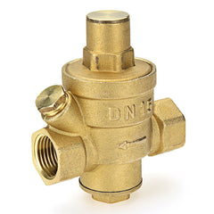 Brass Adjustable Water Heater Pressure Reducing Valve 1/2" 3/4" 1" 1-1/4" 1-1/2" 2" Safety Relief Valve Pressure Regulator Controller
