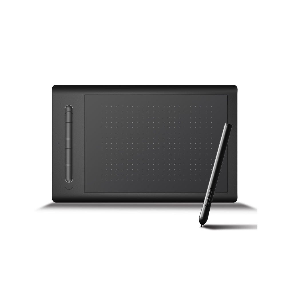 Graphic Tablet 8192 Pressure Sensing 230 Point/Sec 5080 Resolution Reading Rechargable Bluetooth Wired Compatible with Phone/PC/Laptop/Tablet