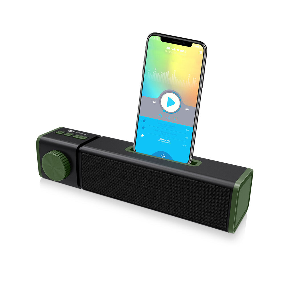 with Phone Bracket Wireless Bluetooth Speaker Portable Mini Vard Subwoofer