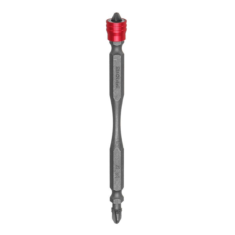 5pcs 110mm PH2 Magnetic Screwdriver Bits Aluminum Ring 1/4 Inch Hex Shank Screwdriver