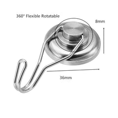 5pcs 36mm 50kg Flexible Rotatable Neodymium Magnet Metal Detector