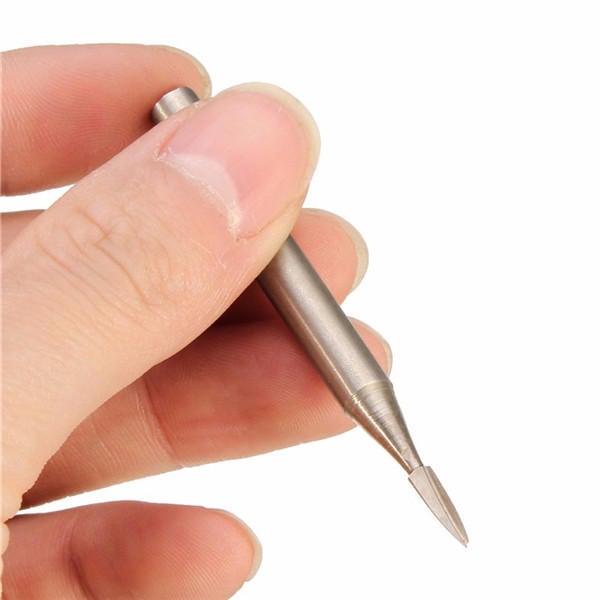 6mm Shank Three Blade White Steel Manual Wood Working Grinding Carving Tool