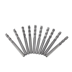 10pcs 4 Flutes 3.175*17mm Milling Cutter Carbide End Mill CNC Cutting Tool