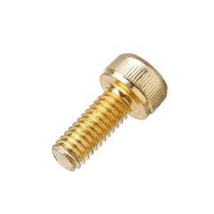 50Pcs Titanium Plated M2 Hex Socket Cap Head Screws Alloy Steel 12.9 Grade Screw Bolt 4-12mm