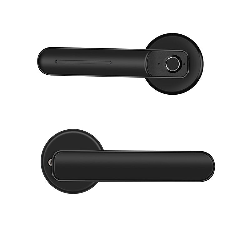 Electronic Fingerprint Door Lock Sensitive Smart Digital Door Handle Lock for Hotel Home Office