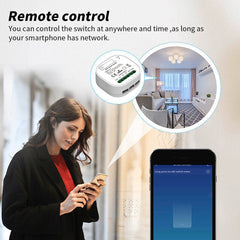 Smart Switch Automation Circuit Breaker App Remote Control Voice Control Works with Alexa Google Home